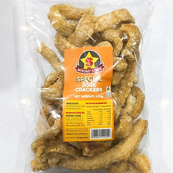 Myrons Pork Crackling Special 200g