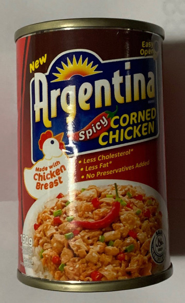 Argentina Corned Chicken Spicy  150g