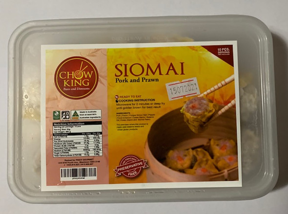 Frozen Siomai Pork & Prawn Pk10 300g