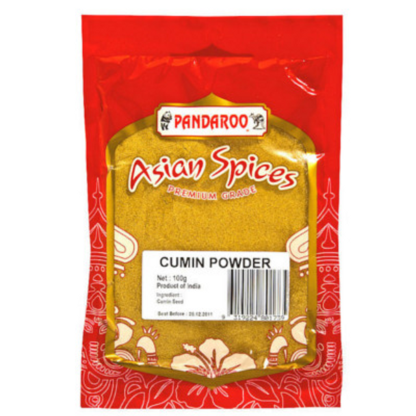 CUMIN POWDER PANDAROO 100g