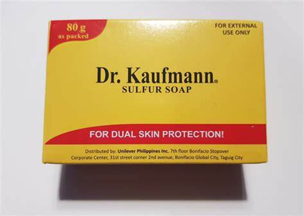 Dr Kaufman IR Skin Germ Sulfur Soap 80g