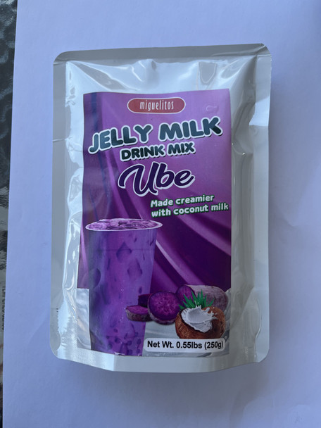 Miguelitos Jelly Milk Drink Mix Ube 250g
