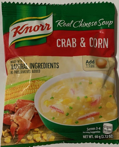 Knorr Crab & Corn Soup Mix 60g