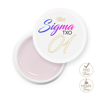 HESSI Sigma TXO 01 thixotropic hard gel 50 ml – professional control gel UK