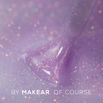 MAKEAR Sparkling Rubber Base SRB03 glitter rubber base