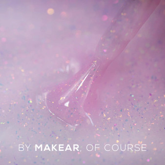 MAKEAR Sparkling Rubber Base SRB06 glitter rubber base