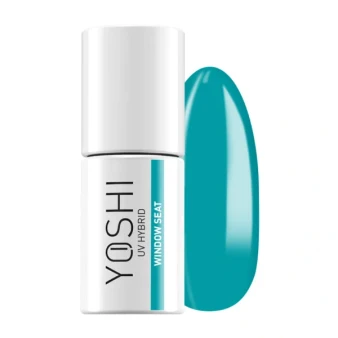 YOSHI Window Seat 287 turquoise blue gel polish colour swatch