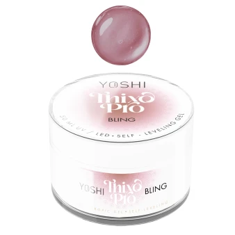 YOSHI Thixo PRO Gel UV LED Bling self levelling sparkle builder gel 50 ml