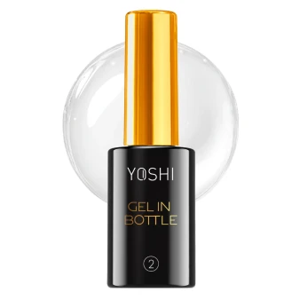 YOSHI Gel in Bottle No2 10 ml bottle with milky white gel background