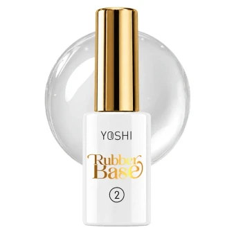 YOSHI Rubber Base No2 10 ml bottle with milky white base background