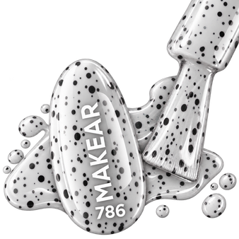 Makear 786 Glitter Gel Polish 8ml | Sparkling Glitter Nails UK