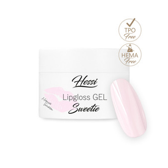 LIPGLOSS SWEETIE, self levelling hard gel, Hessi Nails
