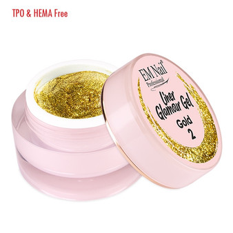 EM Nail Liner Glamour Gel Gold 2 – gold nail art gel, no wipe EM Nail Liner Glamour Gel Gold 2 – gold nail art gel, no wipe