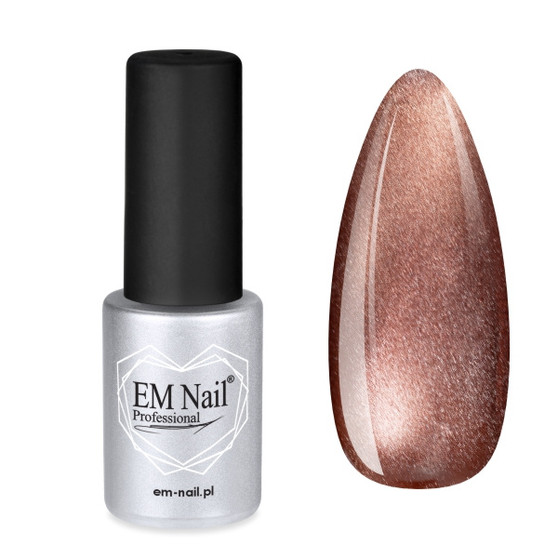 EM NAIL PROFESSIONAL UK Cat Eye 7D Gel Polish Golden Tiger 10 bottle