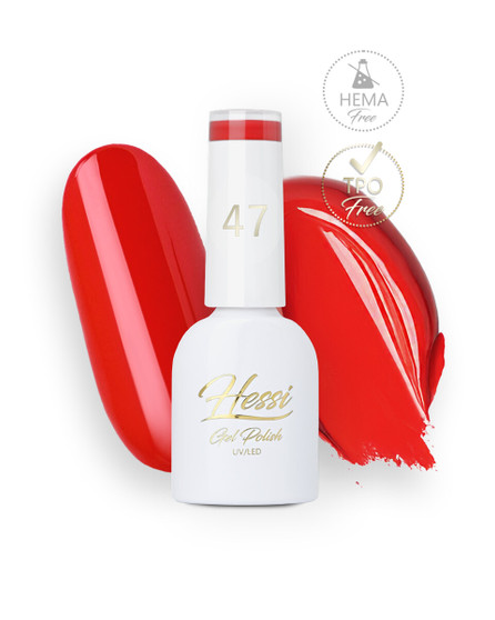 HESSI Premium Gel Polish Shade 47 professional nail colour UK
