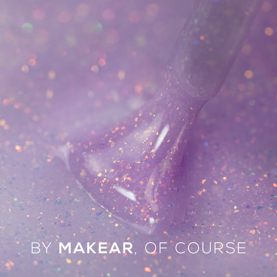 MAKEAR Sparkling Rubber Base SRB03 glitter rubber base