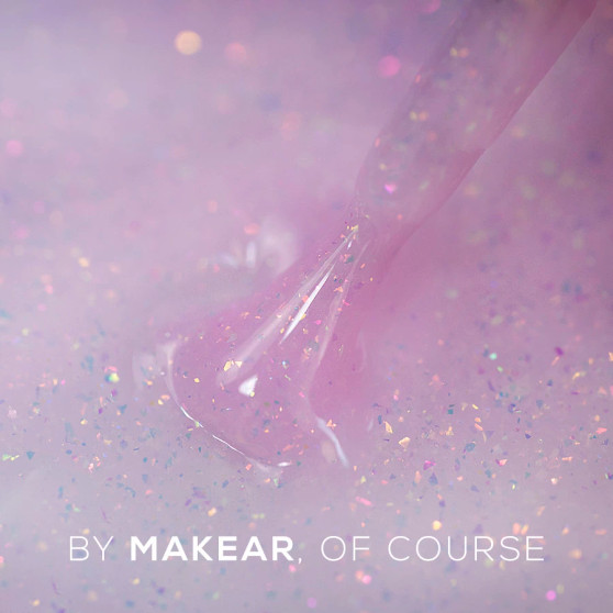 MAKEAR Sparkling Rubber Base SRB06 glitter rubber base