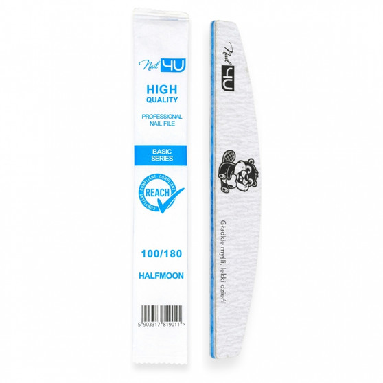 Nail4U 100/180 professional nail files UK Limited Edition Beaver 25 pack