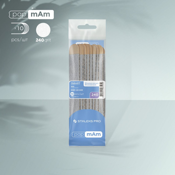 STALEKS PRO SMART 22 papmAm Disposable Files 240 Grit Set