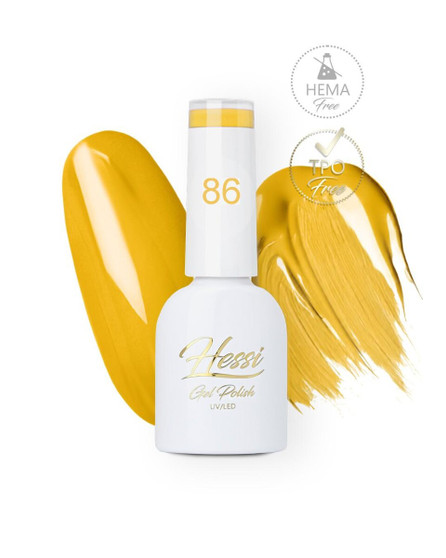 Hessi Premium Hybrid Gel Polish 86 front bottle