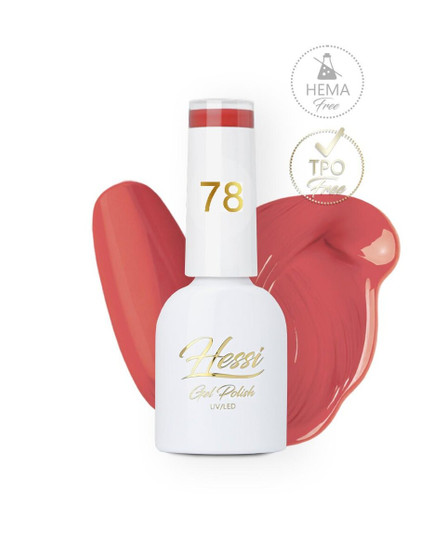 Hessi Premium Hybrid Gel Polish 78 front bottle