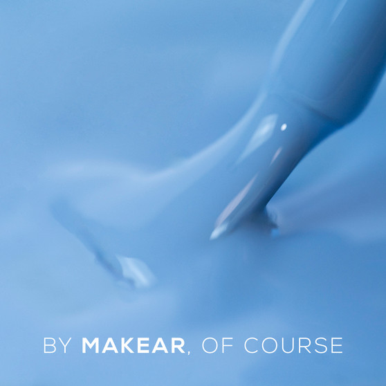 Swatch of Makear UK 631 hyacinth Flovers shade