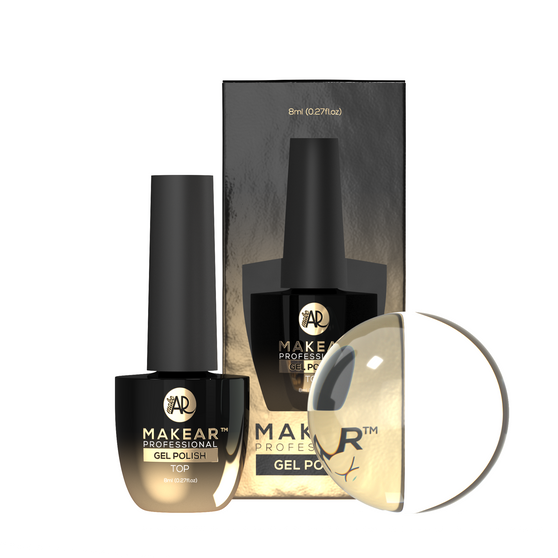 Makear UK Top No Wipe glossy top coat UK