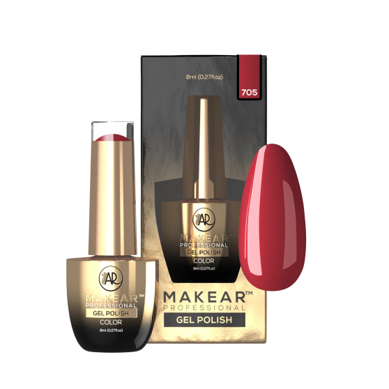 Makear Gel Polish 705 – high pigment hybrid gel polish