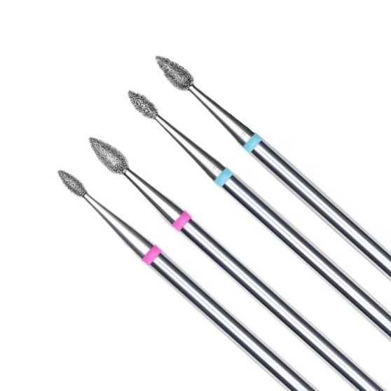 Staleks Diamond Nail Drill Bit “Drop” 2.3 mm — medium grit Staleks Diamond Nail Drill Bit “Drop” 2.3 mm — medium grit