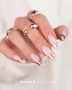 pink chrome nails mirror effect UK