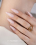 Makear professional nude pink gel for French nails