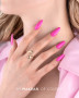 Makear N37 Neon Pink Gel Polish 8ml Neon Candy Collection