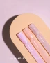 Makear Jelly&Go Shine builder gel swatches JG11 Peach JG12 Lilac JG10 Pink