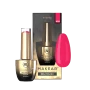 Makear N29 Neon Pink Gel Polish 8ml with bottle, packaging and colour swatch, perfect for bold summer nails and professional salon manicures.