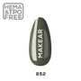 Swatch of Makear UK 952 autumn mauve gel polish