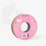 Back of STALEKS papmAm White 180 grit abrasive nail file tape packaging