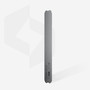 STALEKS MBE-20 straight metal nail file base front view