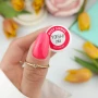 YOSHI Busy Signal 283 colour cap and neon coral nail swatch