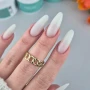 YOSHI GO SHAPE Gel No1 milky ombre nails