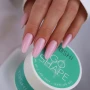 YOSHI GO SHAPE Gel No4 glossy pink almond nails with jar