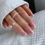 YOSHI GO SHAPE Gel No9 full French square manicure