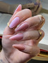 NICE PINK, non self levelling hard gel
