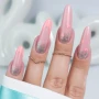 YOSHI Fiber Base No1 natural reinforced nail overlay