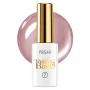 YOSHI Rubber Base No7 10 ml bottle with deep pink beige base background