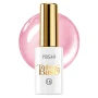 YOSHI Rubber Base No16 10 ml bottle with muted pastel pink violet background