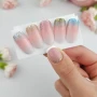 YOSHI Princess Gel reverse ombre swatch display silver gold pink green blue