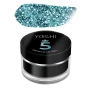 YOSHI Princess Gel No5 Blue 5g jar with blue glitter gel preview
