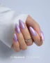 Makear 403 Glossy Pink Purple Opal Manicure