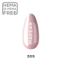 Makear 555 Regular Hybrid Gel Polish 8ml in its branded bottle, presented as a professional UV/LED gel polish from the Makear Regular range.