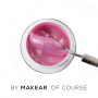 Makear UK Glitter Lila Rose Gel Go GG24 50 ml glitter overlay on clear tip